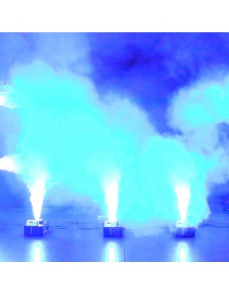 ADJ Fog Fury Jett Smoke Machine & LED Lights + Eco-Fog Juice Fluid, 2 Gallons