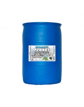 55 Gallon Drum - LONG LASTING Snow Juice Machine Fluid - Froggys Flakes (75 Foot Plus Float / Drop) Slow Evaporation Formula