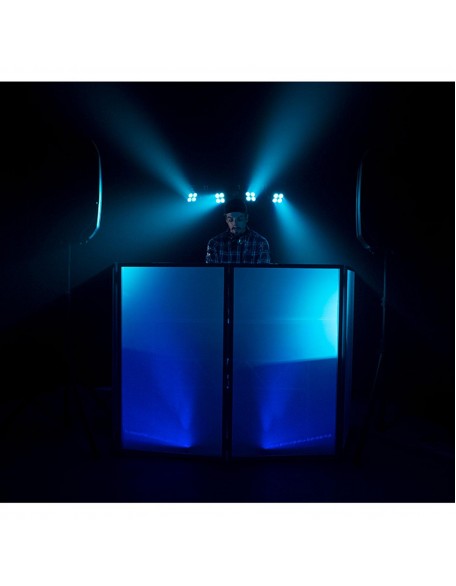 (2) American DJ Starbar Wash Complete Lighting Systems with Chauvet DJ Hurricane 700 Fog Machine Package