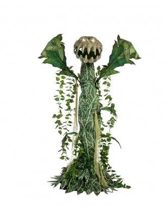6 ft Animated LED Man-Eating Plant Halloween Animatronic Decoration