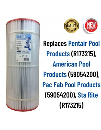 100Sq.Ft Swimming Pool Spa Filter Cartridge for Pentair R173215 Pac Fab 59054200