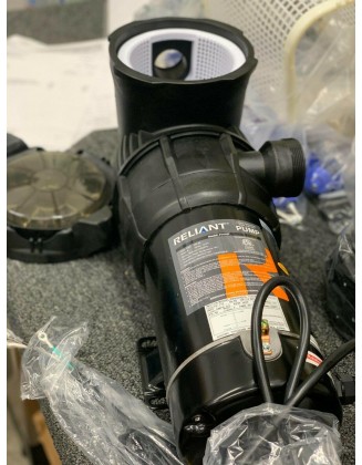 1 HP ABOVE GROUND POOL PUMP RELIANT P/N: RS4G24213L MODEL # P1410