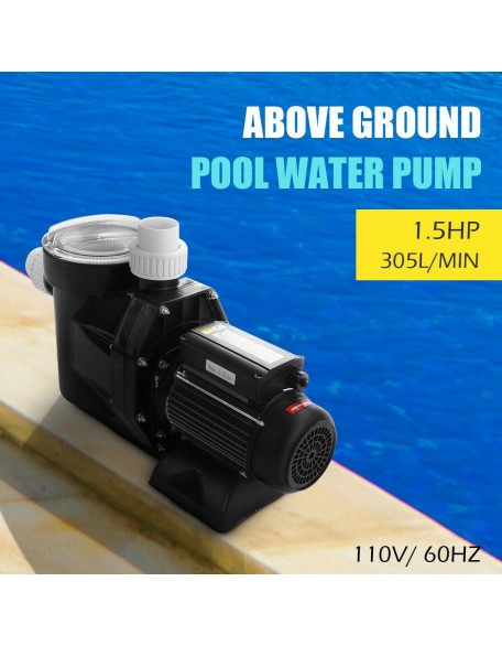 1.5HP Swimming Pool Electric Pump SPA DC 5040 GPH 1-1/2