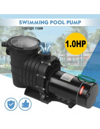 1.0 HP Above-Ground Swimming Pool Pump Motor Strainer Generic UL Certification