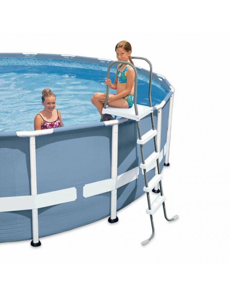 Intex Steel Frame Above Ground Swimming Pool Ladder (2 Pack)