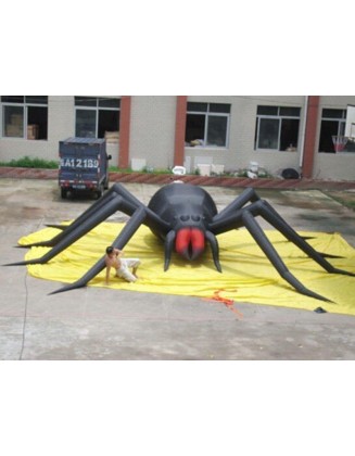 30ft Inflatable Spider Halloween Holiday Decoration with Blower sj