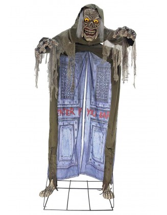 10ft Looming Ghoul Animated Archway Prop