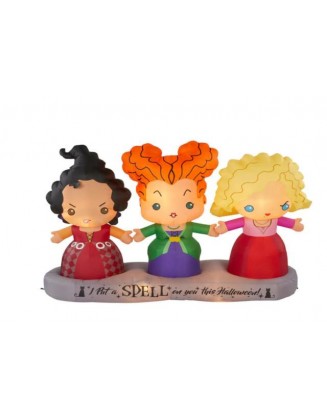 4.5 ft Hocus Pocus Sisters “ I Put A Spell On You” Halloween Inflatable