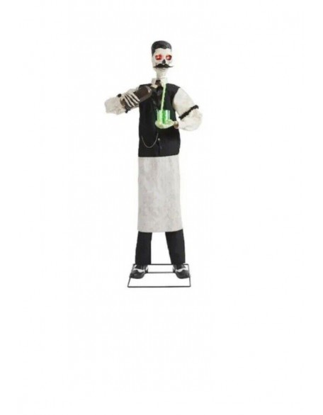 Dean the Deathologist Halloween Animatronic Home Accents Holiday 6 ft Animated