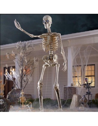 12 feet tall skeleton Halloween outdoor decor