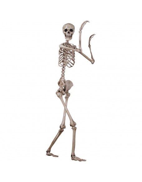 1 Size Skeleton Poseable Heavy-Injection Plastic Made Halloween Decoration NEW