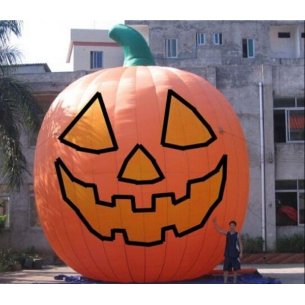 1.8m tall Inflatable Pumpkin Halloween Jack O Lantern Holiday with Blower B