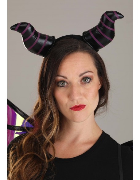 Maleficent Dragon Horns Headband & Wings Accessory Kit