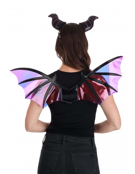 Maleficent Dragon Horns Headband & Wings Accessory Kit