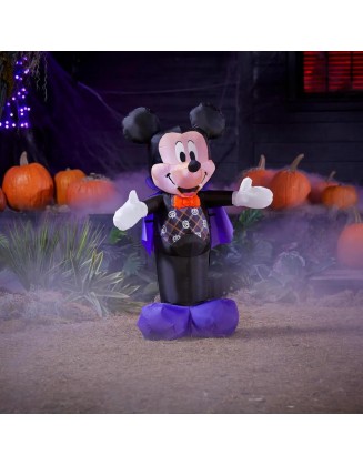 3.5 ft. LED Mickey Vampire with Halloween Vest Inflatable