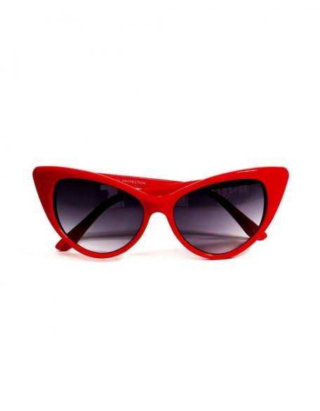 Iva Cat Eye Sunglasses - Red